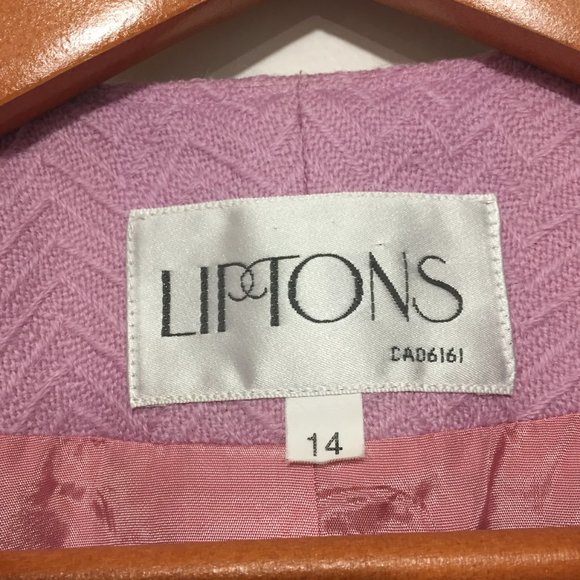 VINTAGE LIPTONS WOOL JACKETS SIZE 14 - Picture 6 of 6